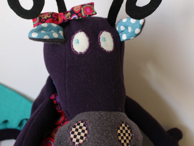 Doudou Vache/Dragon pour Tamar