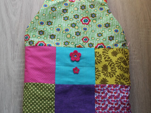 Turbulette assortie pour Léane