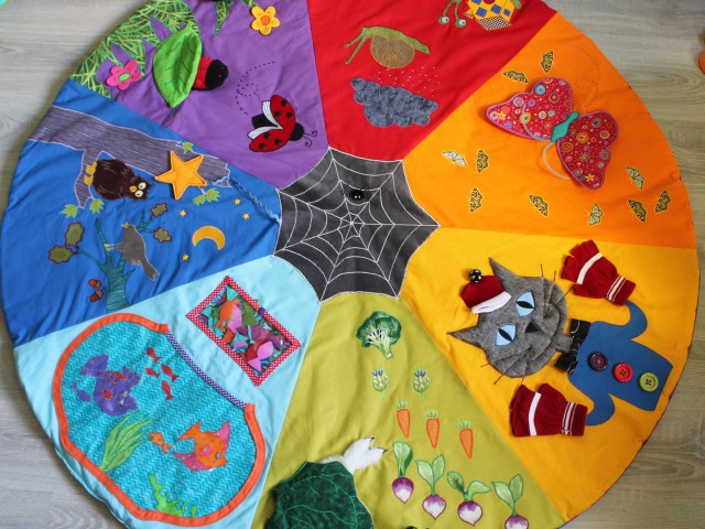 Tapis d’éveil « chansons » pour la crèche