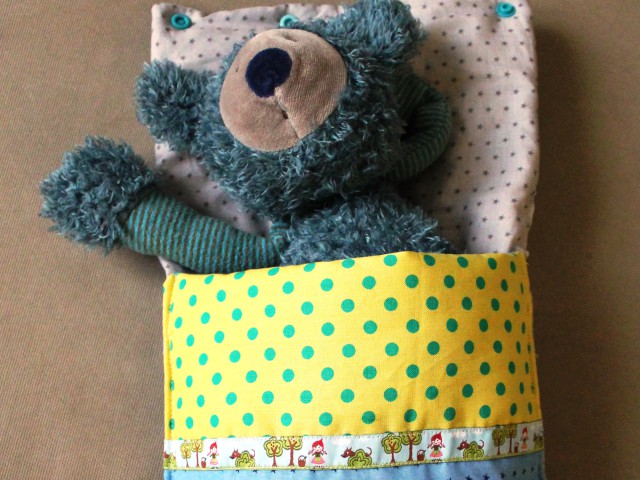 Une « mini-gigoteuse » pour Doudou…