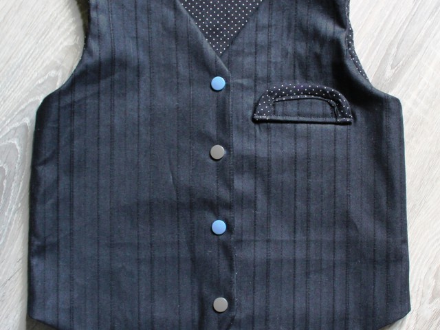 Petit gilet chic pour mon Loulou !