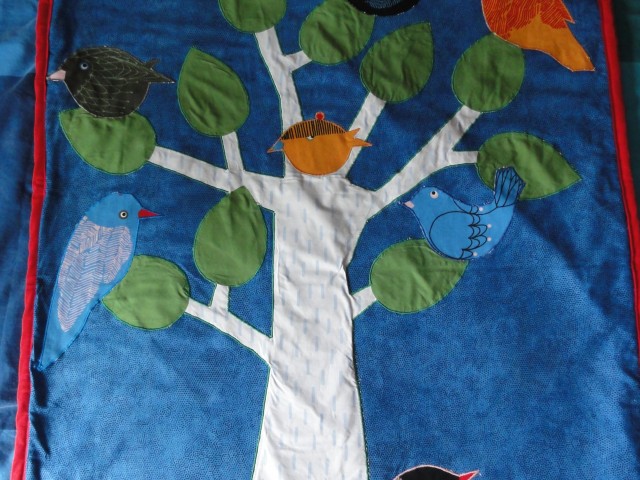 Couverture Zoiseaux pour la naissance de mon Loulou